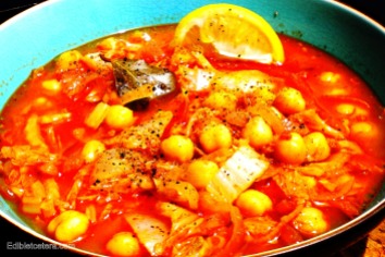 Chorizo & Garbanzo Bean Stew