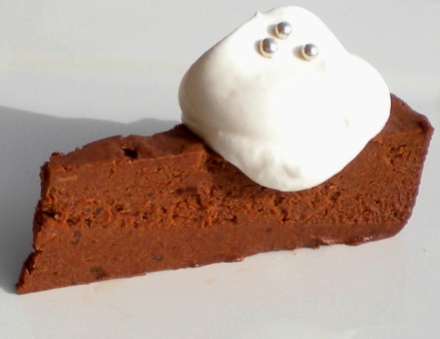 Flourless Chocolate Chestnut Cake 'Le Turinois'.