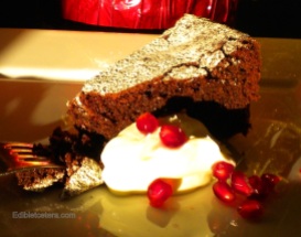 Rich Chocolate & Almond Cake