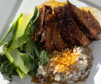 Asian-Spiced Beef Pot Roast with Bok Choy.
