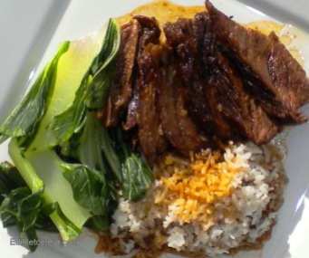 Asian-Spiced Beef Pot Roast with Bok Choy.