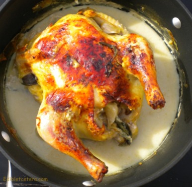 Chicken Roasted in Milk & Aromatics