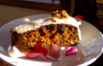 Carrot & Walnut Cake with a Maple Cream Cheese Frosting